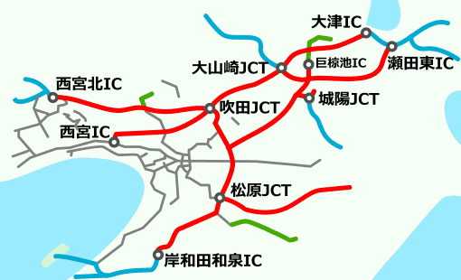 大阪近郊区間