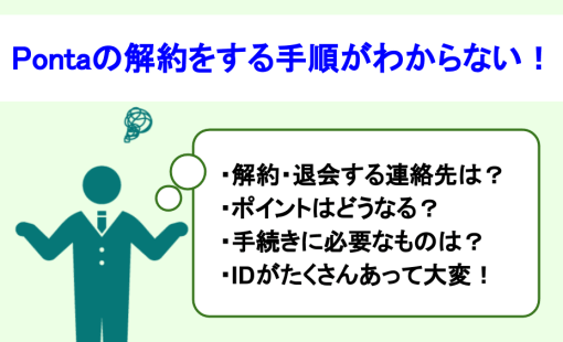 ポンタカードを３分で解約 退会する方法と手順 解約の 電話番号